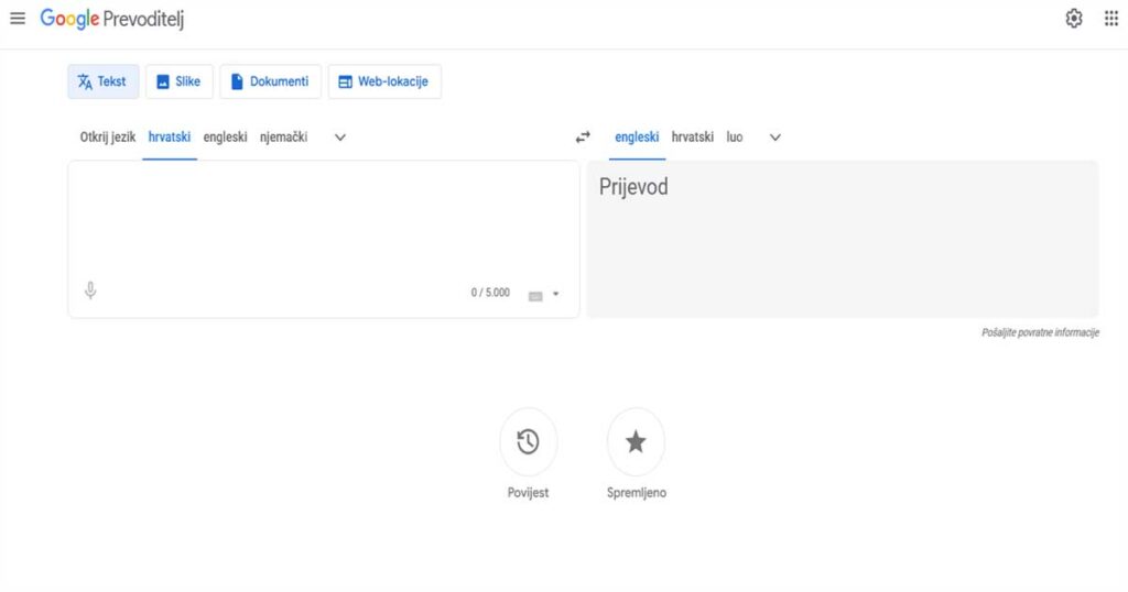 Google Prevoditelj 2 Google Translate - Google prevoditelj