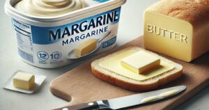 Trans fatty acids - margarine and butter