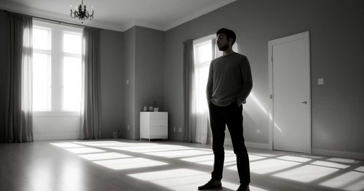 Osoba koja razmišlja o istini i laži.