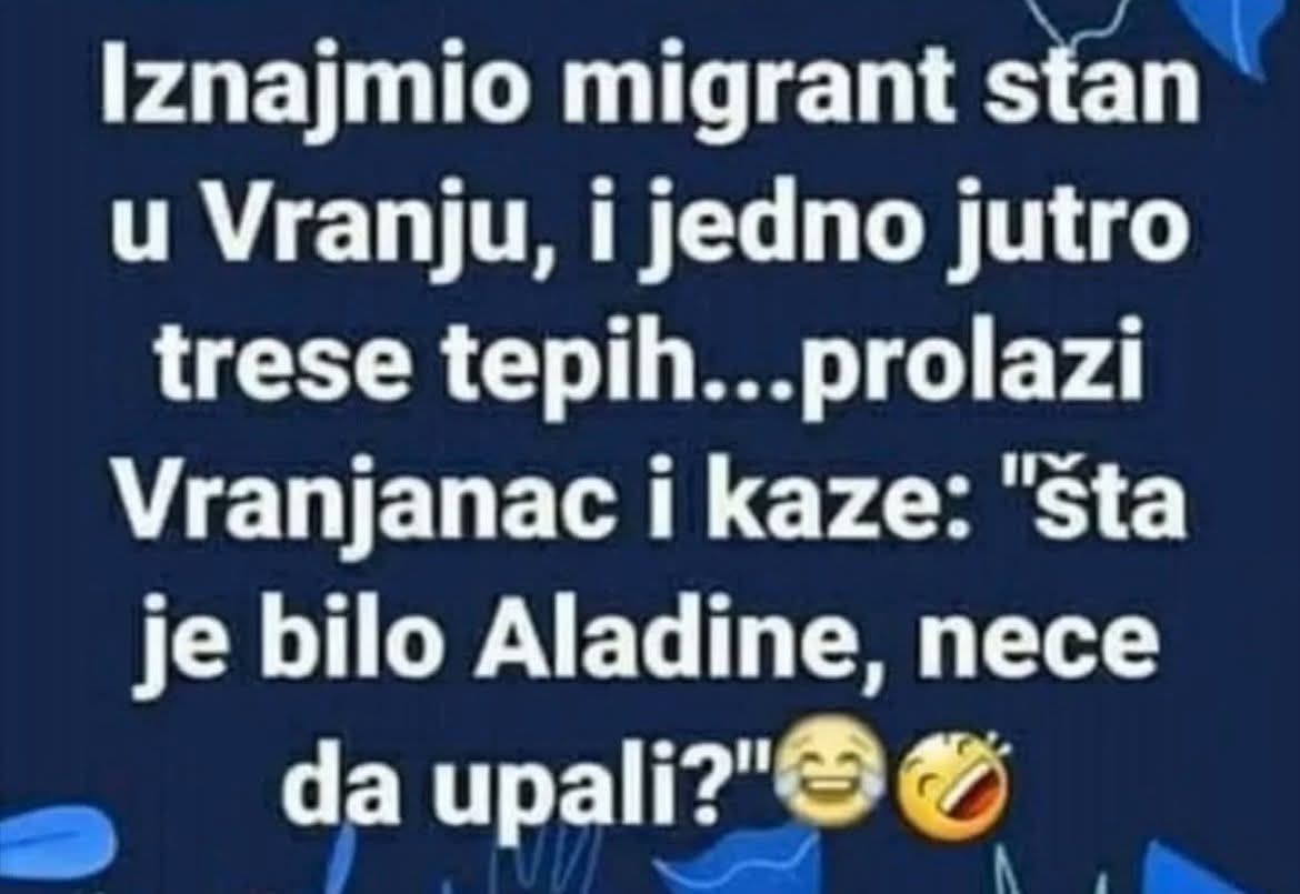 Migrant u Vranju