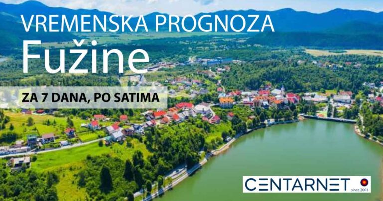 Fužine vrijeme - Klimatski pregled i vremenska prognoza za 7 dana po satima 4 Fužine vrijeme - vremenska prognoza za 7 dana i klimatski pregled